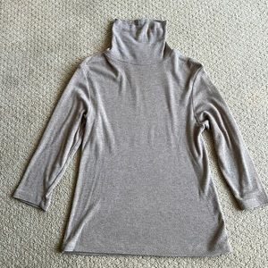 Vintage Light Brown Turtle Neck Top
